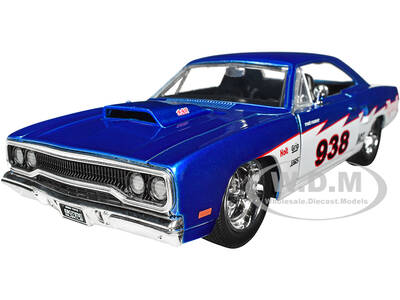 1970 Plymouth Road Runner 938 Candy Blue and White \