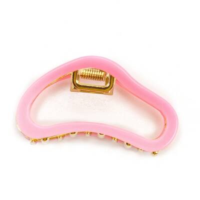 Hollow Cloud Alloy & Cellulose Acetate Claw Hair Clips