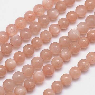 Natural Sunstone Beads Strands