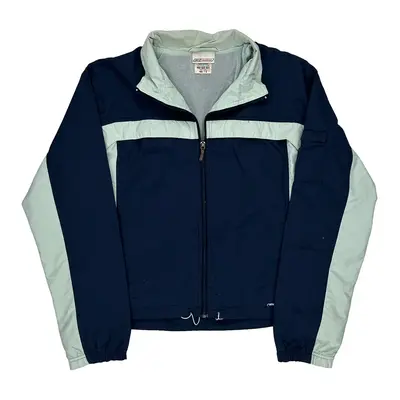 Age 13-14 Reebok Windbreaker - Large Blue Polyester | Size: large