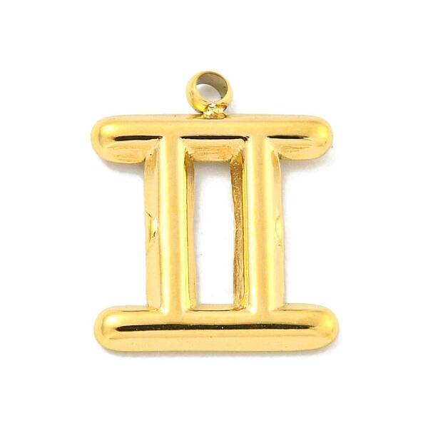 Real 18K Gold Plated PVD Vacuum Plating 304 Stainless Steel Pendants