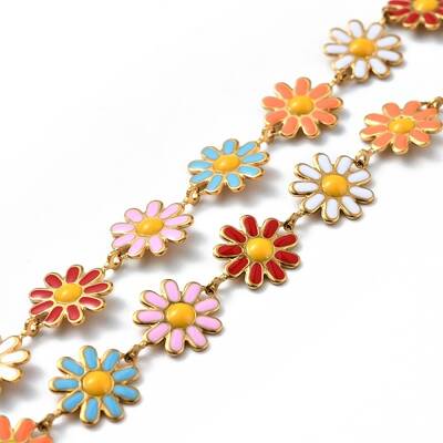 304 Stainless Steel Flower Link Chains