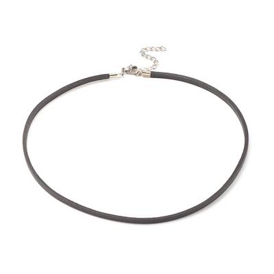 DIY Leather Choker Cord Necklace Making