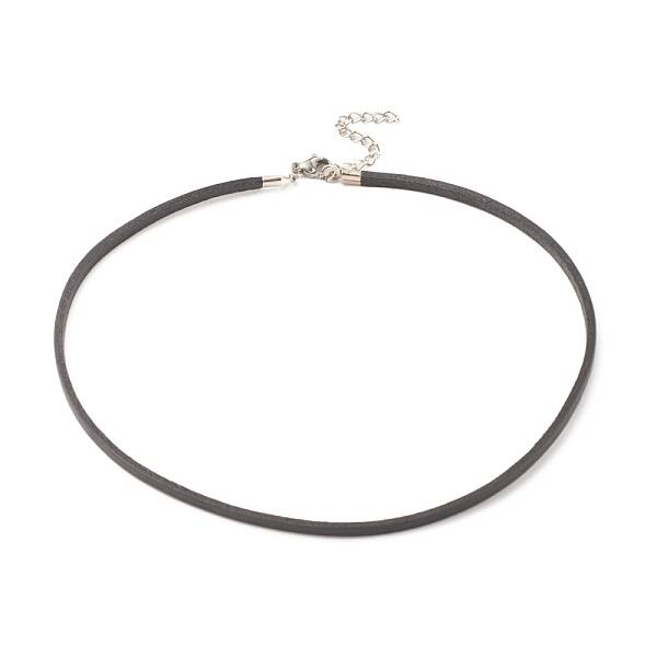 DIY Leather Choker Cord Necklace Making