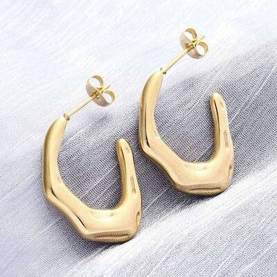 304 Stainless Steel Stud Earrings