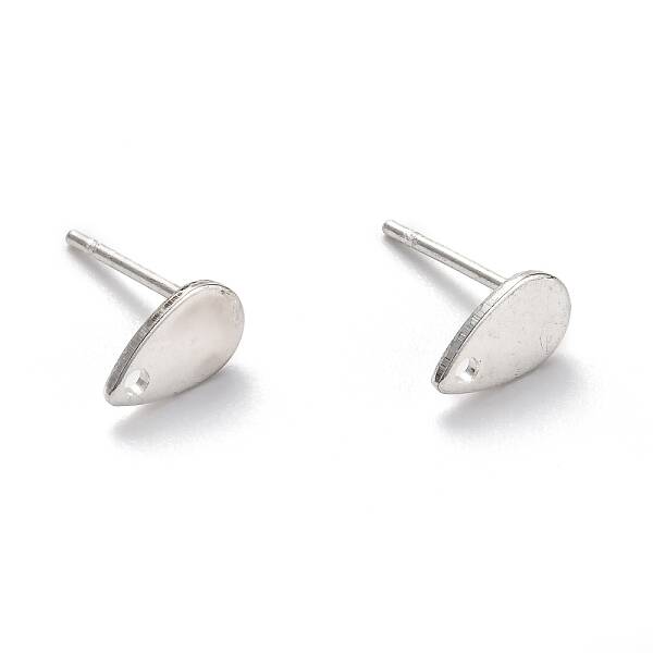 Non-Tarnish 304 Stainless Steel Stud Earring Findings