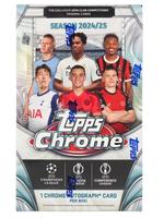 2024/25 Topps Chrome UEFA Club Competitions UCC Soccer Hobby Box