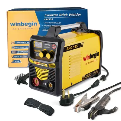 Inverter Stick Welder with Digital Display, Industrial 5300W MMA Portable Electric Welding Machine, Heavy Duty Professional ...