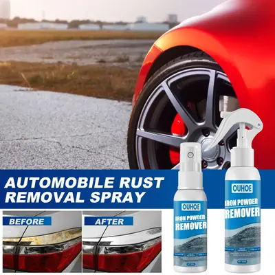 Rust Remover Spray,  Remover for Metal, Iron Stain Cleaner for Multiple Surfaces,for Duty Rust Dissolver for Metal, Tools, Ca...