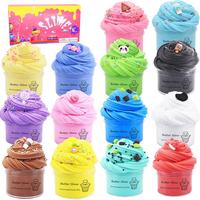 Butter Slime Kit 14 Pack, Kids Party Favors, Visual and Tactile Experience, Stress Relief Toy, Goody Bag Toys , Easter Gifts