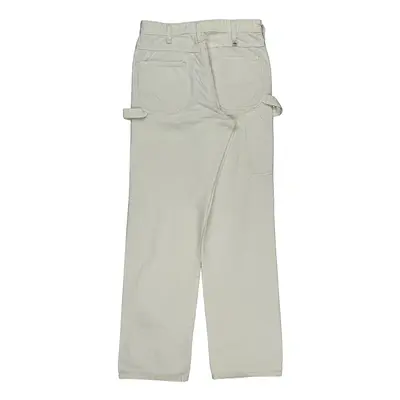 Dickies Carpenter Trousers - 29? Waist White Cotton