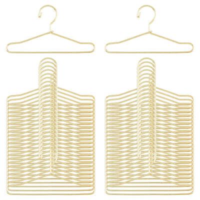 50Pcs Mini Iron Clothing Hanger