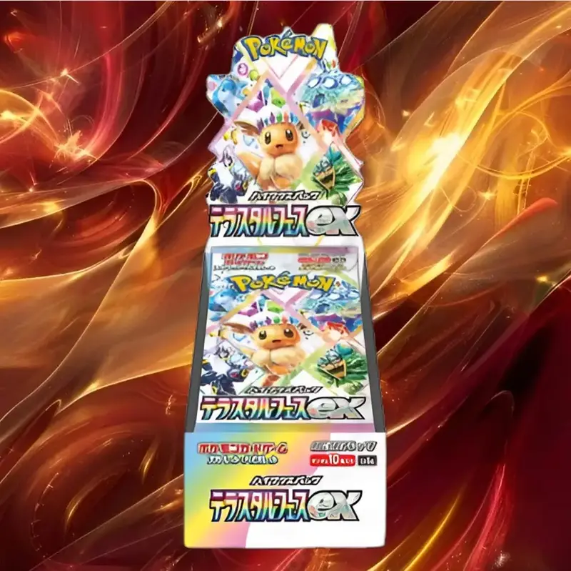 Scarlet & Violet Eevee Terastal Festival Booster Box Japanese. Sealed Box.