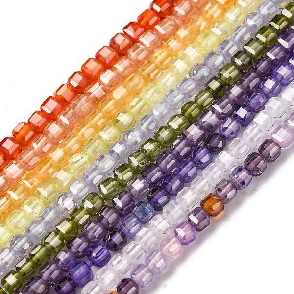 Cubic Zirconia Bead Strands