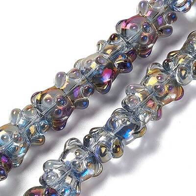 Electroplate Glass Beads Strands