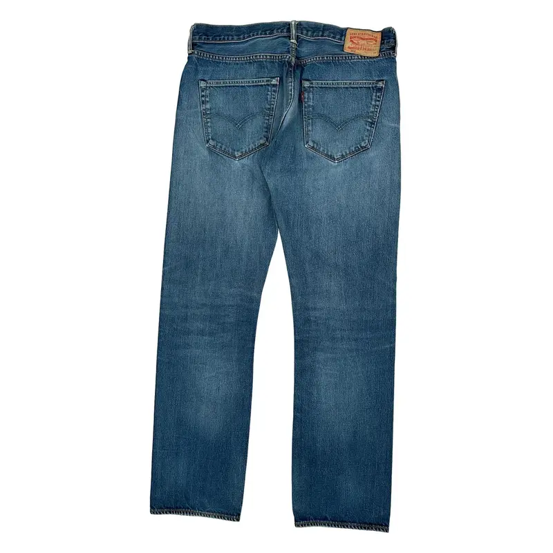 501 Levis Jeans - 35W 33L Blue Denim