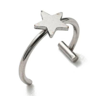 Non-Tarnish 304 Stainless Steel Eyebrow Ring
