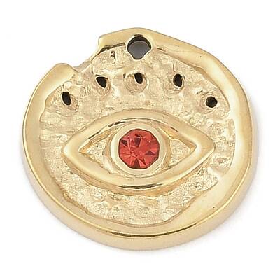 304 Stainless Steel Rhinestone Charms