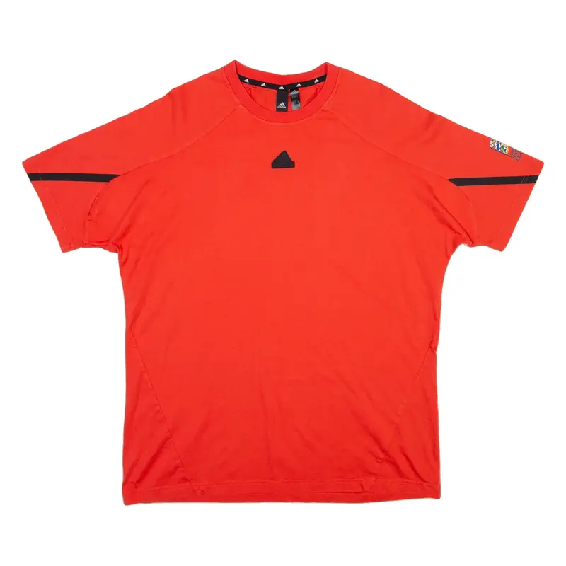 ADIDAS UEFA Nations League Netherlands Final 2023 Mens T-Shirt Pink L