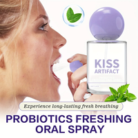 FreshMint Probiotic Oral Spray -15ml Breath Freshener for Long-Lasting Freshness and Oral Health Gentle Lightweight