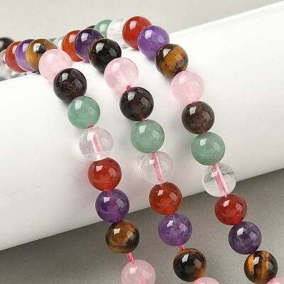 Natural Mixed Gemstone Beads Strands