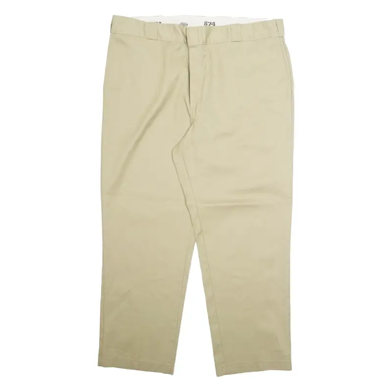 DICKIES Chino 874 Mens Trousers Beige Regular Straight W40 L29