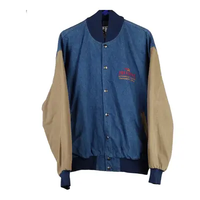 President Unbranded Varsity Jacket - XL Blue Cotton