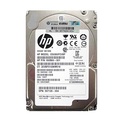 693569-001 HP 300GB 6Gb/s SAS 10000 2.5-inch Hard Drive