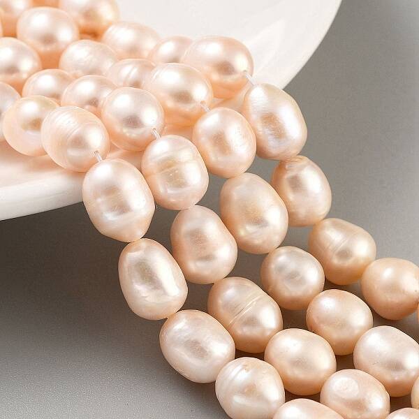 Natural Cultured Freshwater Pearl Beads Strands