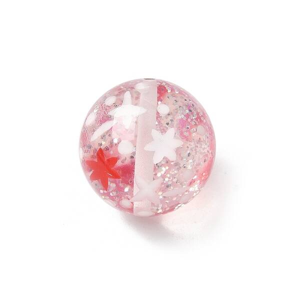 Transparent Resin Enamel Beads
