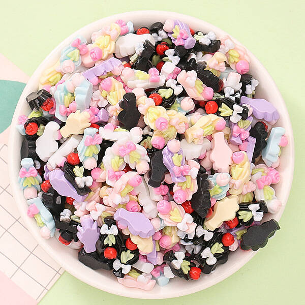 Opaque Resin Cabochons