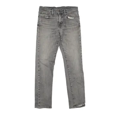 LEVI'S 511 Jeans Grey Denim Slim Straight Mens W30 L32