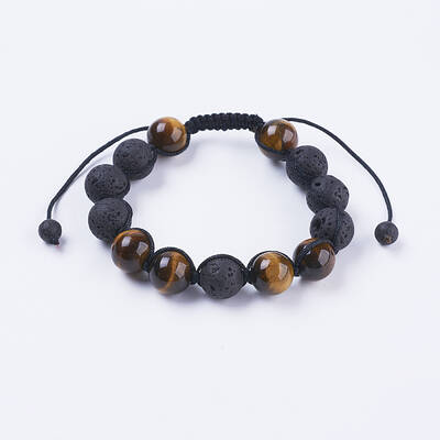 Adjustable Nylon Cord Braided Bead Bracelets
