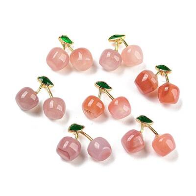 Natural Yan Yuan Agate Pendants