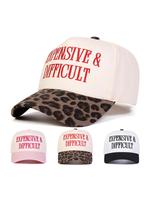 Fashionable Letter Pattern Fitted Baseball Cap, Casual Trendy Baseball Cap for Women & Men, Fashionable Stylish Hat for Daily...