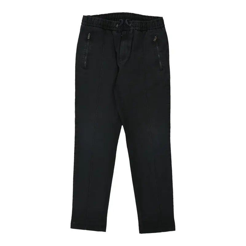 Dolce & Gabbana Trousers - 30W UK 10 Navy Cotton