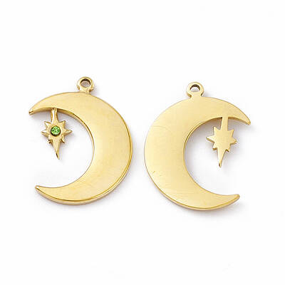 PVD Vacuum Plating 201 Stainless Steel Pendants
