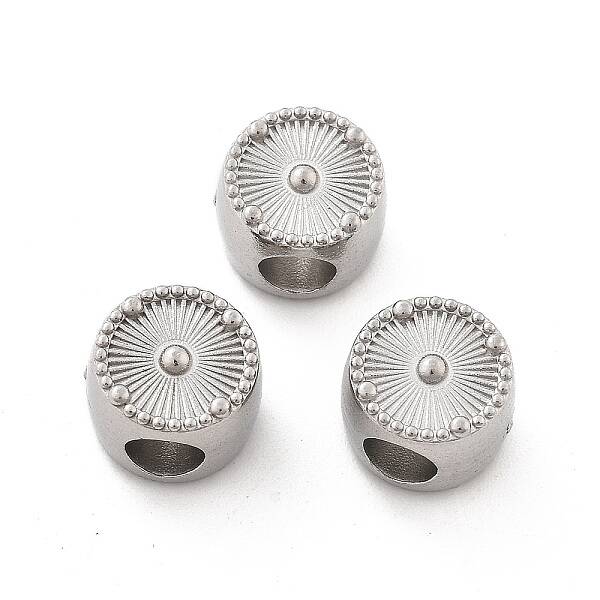 304 Stainless Steel European Beads