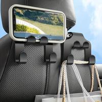 Car Seat Headrest Hook, Universal Car Seat Back Hanging Hook, Car Seat Back Organizer, Car Interior Accessories for Phone & B...