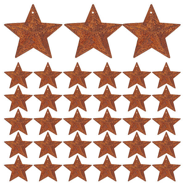 60Pcs Iron Pendants