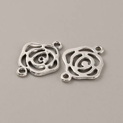 Tibetan Style Alloy Connector Rhinestone Settings