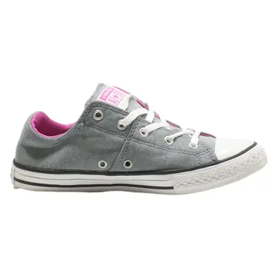 CONVERSE Low Top Trainers Grey Canvas Girls UK 3.5