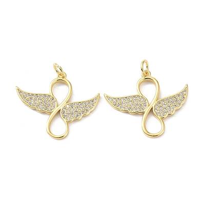 Brass Cubic Zirconia Pendants