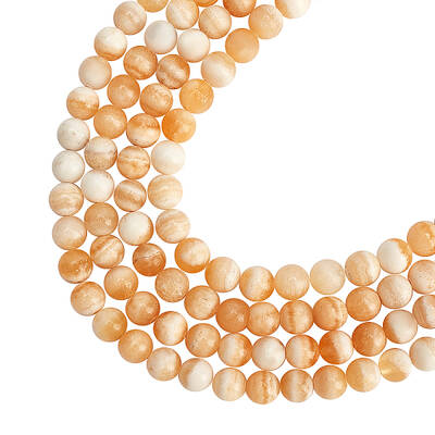Natural Honey Jade Beads Strands