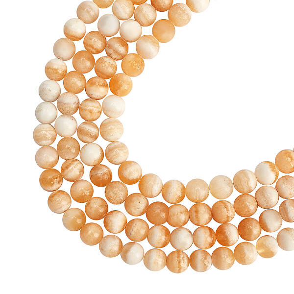 Natural Honey Jade Beads Strands