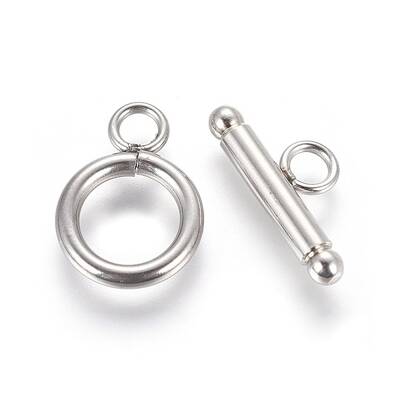 Non-Tarnish 304 Stainless Steel Toggle Clasps