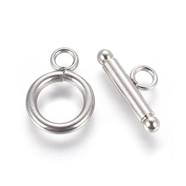 Non-Tarnish 304 Stainless Steel Toggle Clasps