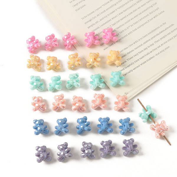 Opaque Acrylic Beads
