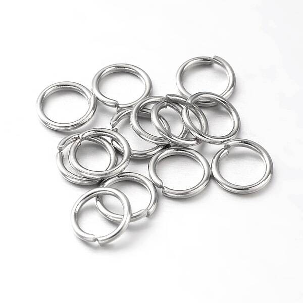 Eco-Friendly PVD Vacuum Plating & Long-Lasting Plated Brass Open Jump Rings