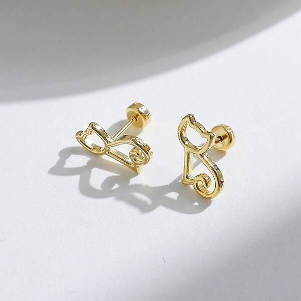 304 Stainless Steel Stud Earrings